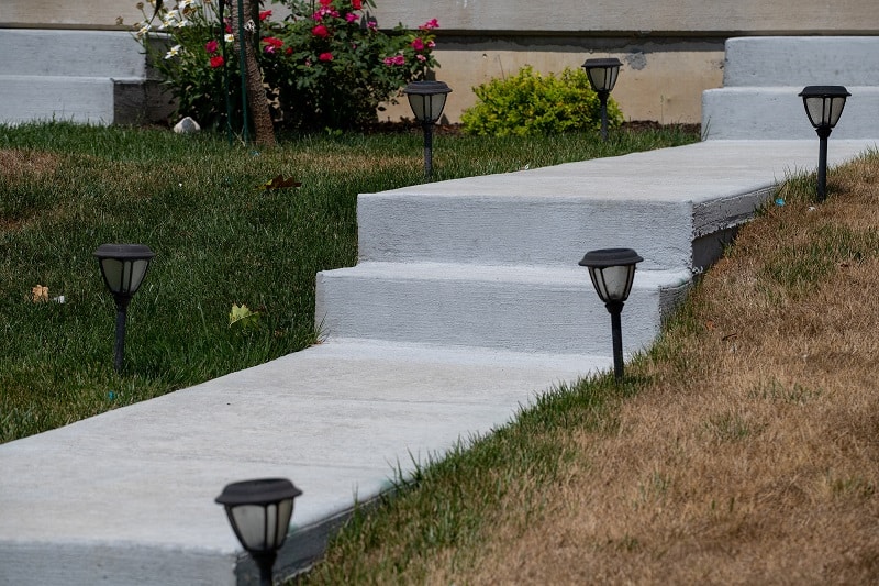 Installed Concrete Steps near Carmel IN